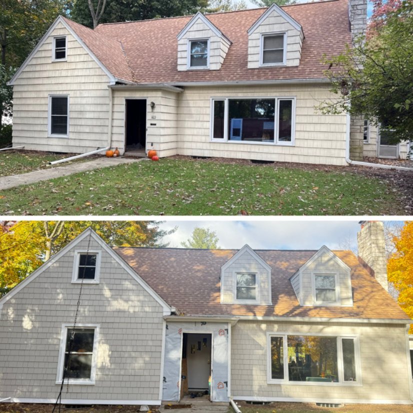 Fascia and soffit replacement