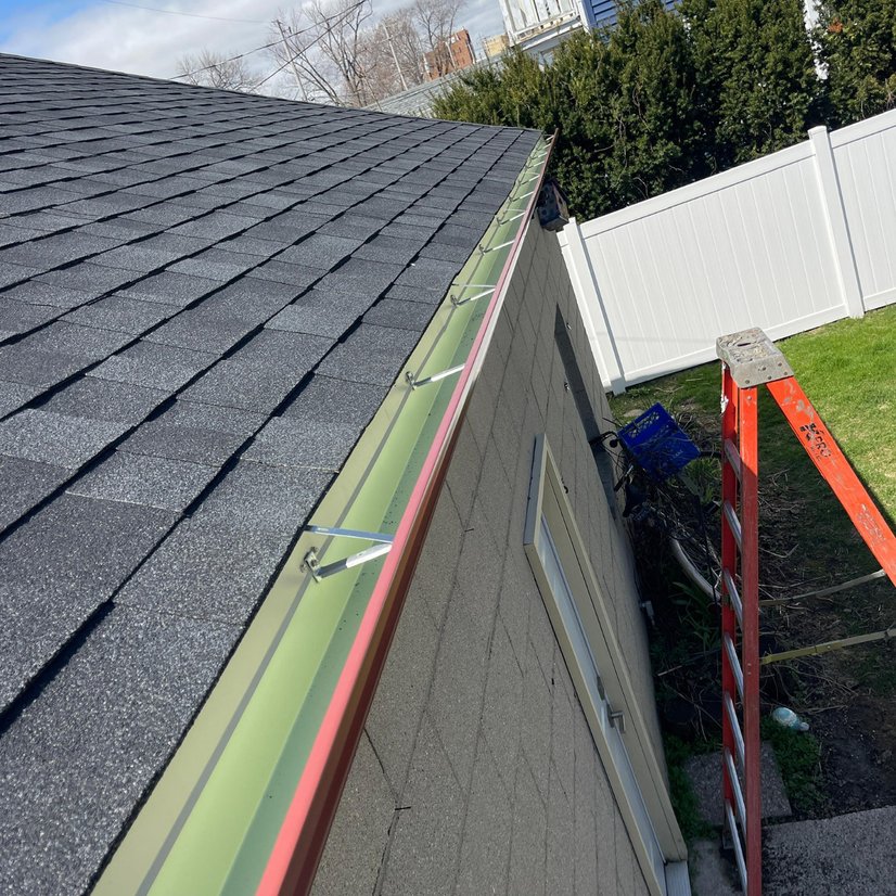 Storm damage roof repair